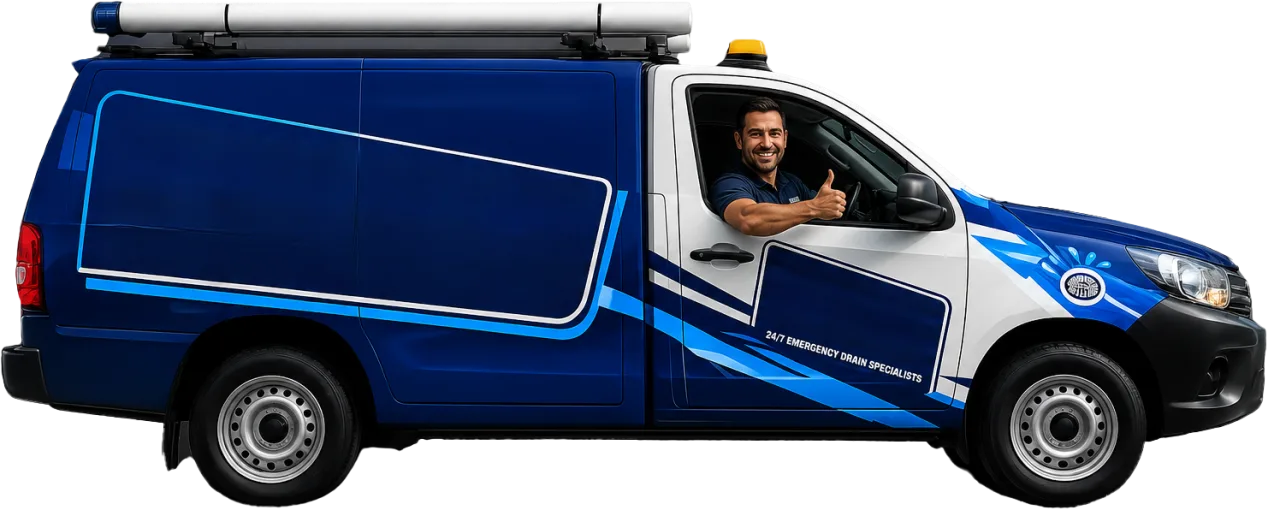 Service van parked on a Ryde street