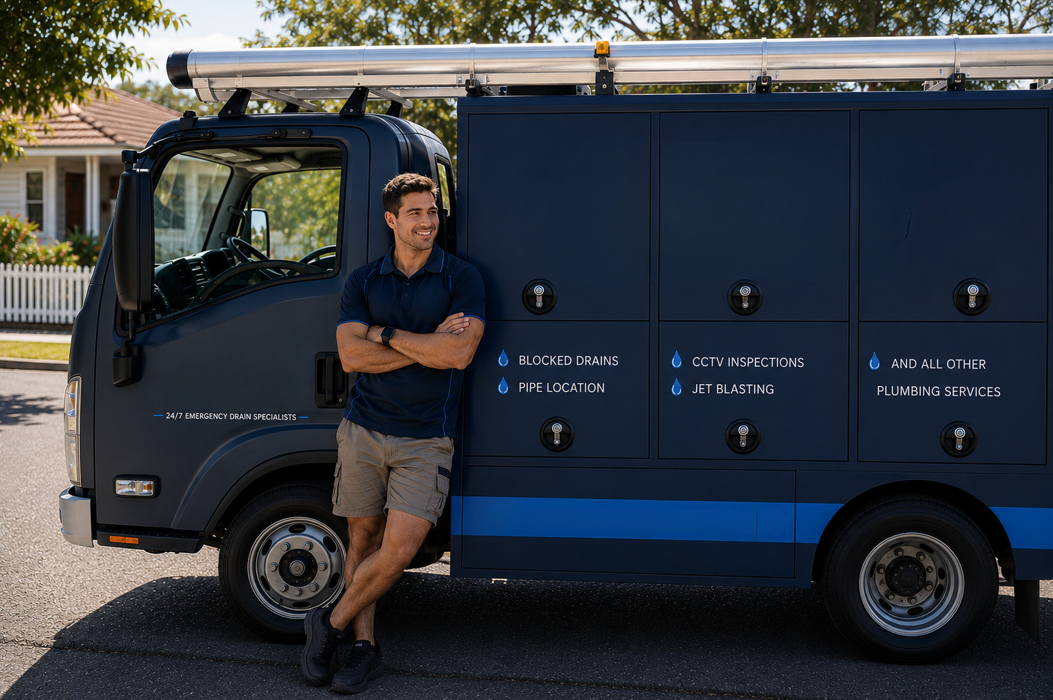 Plumber with Ryde Blocked Drains van